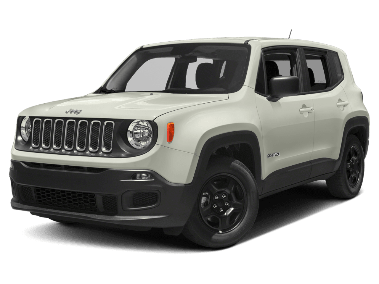 2018 Jeep Renegade Latitude - Front 3/4, facing to the left