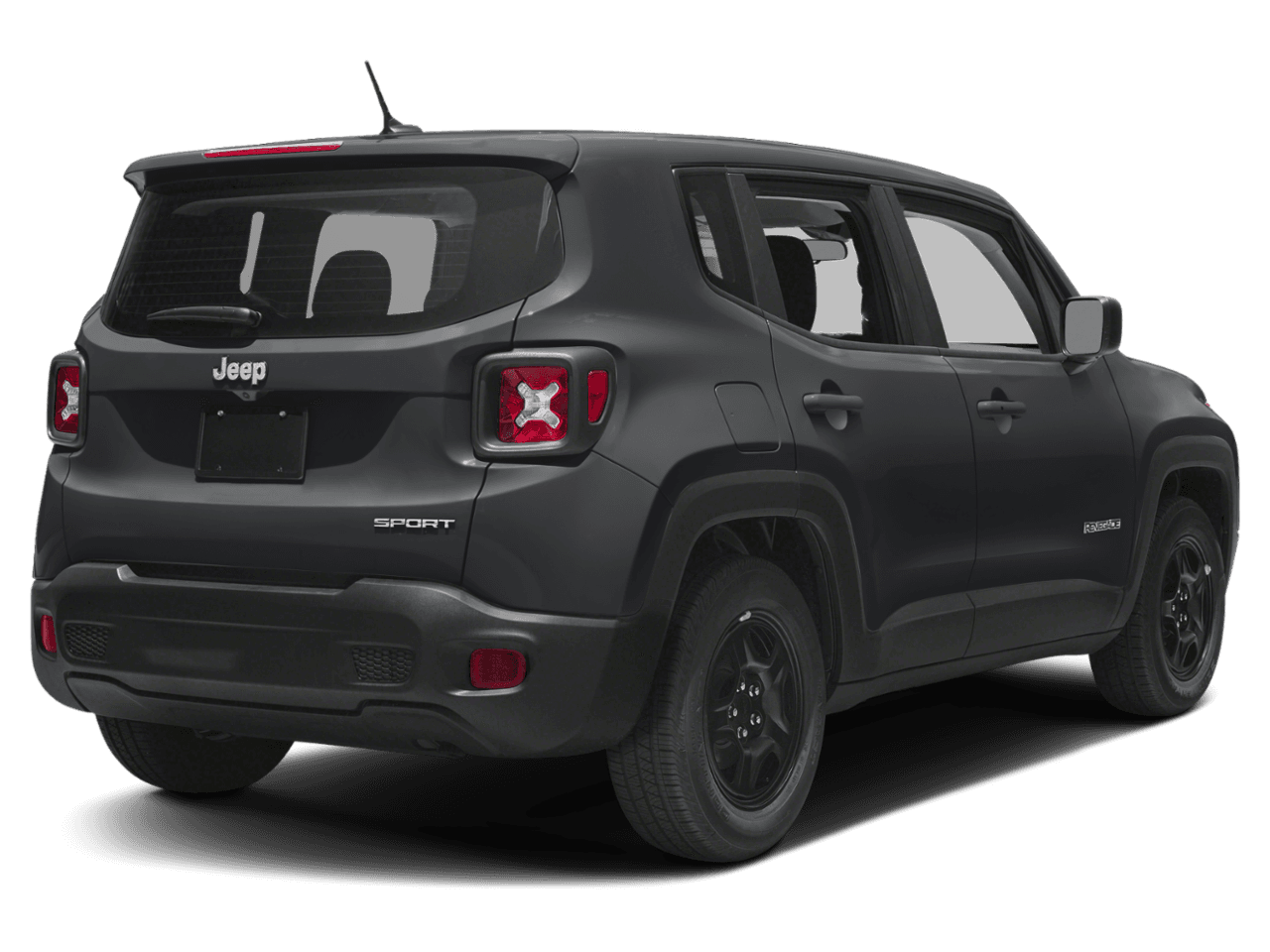 2018 Jeep Renegade Altitude - Rear 3/4, facing to the right