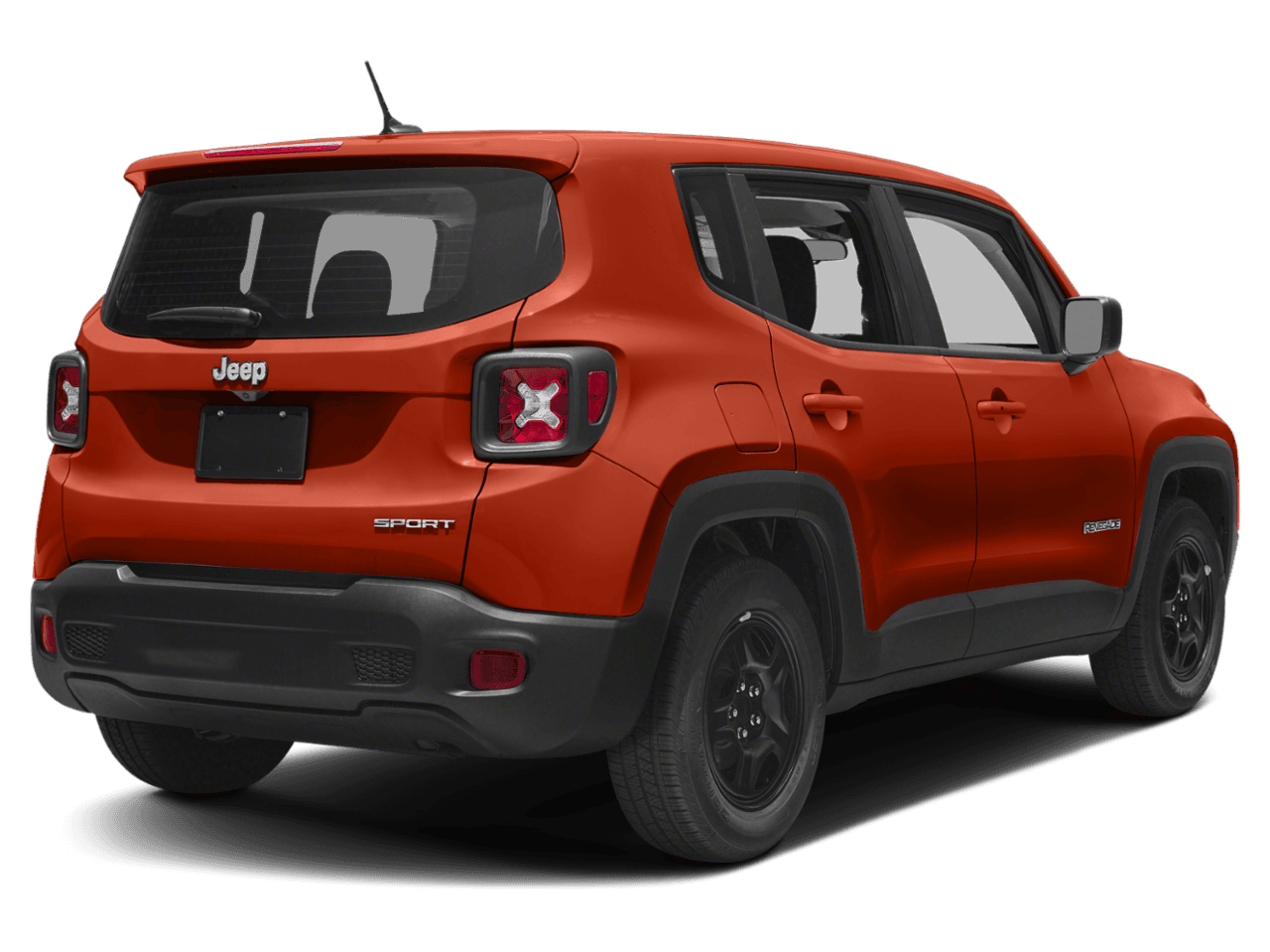 2018 Jeep Renegade Altitude - Rear 3/4, facing to the right
