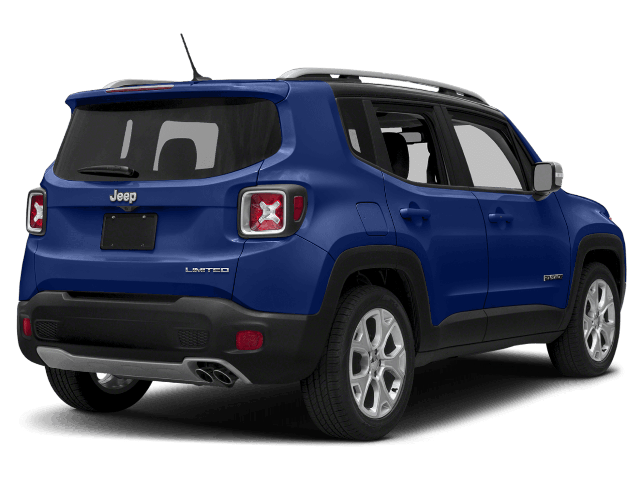 2018 Jeep Renegade Limited - Rear 3/4, facing to the right