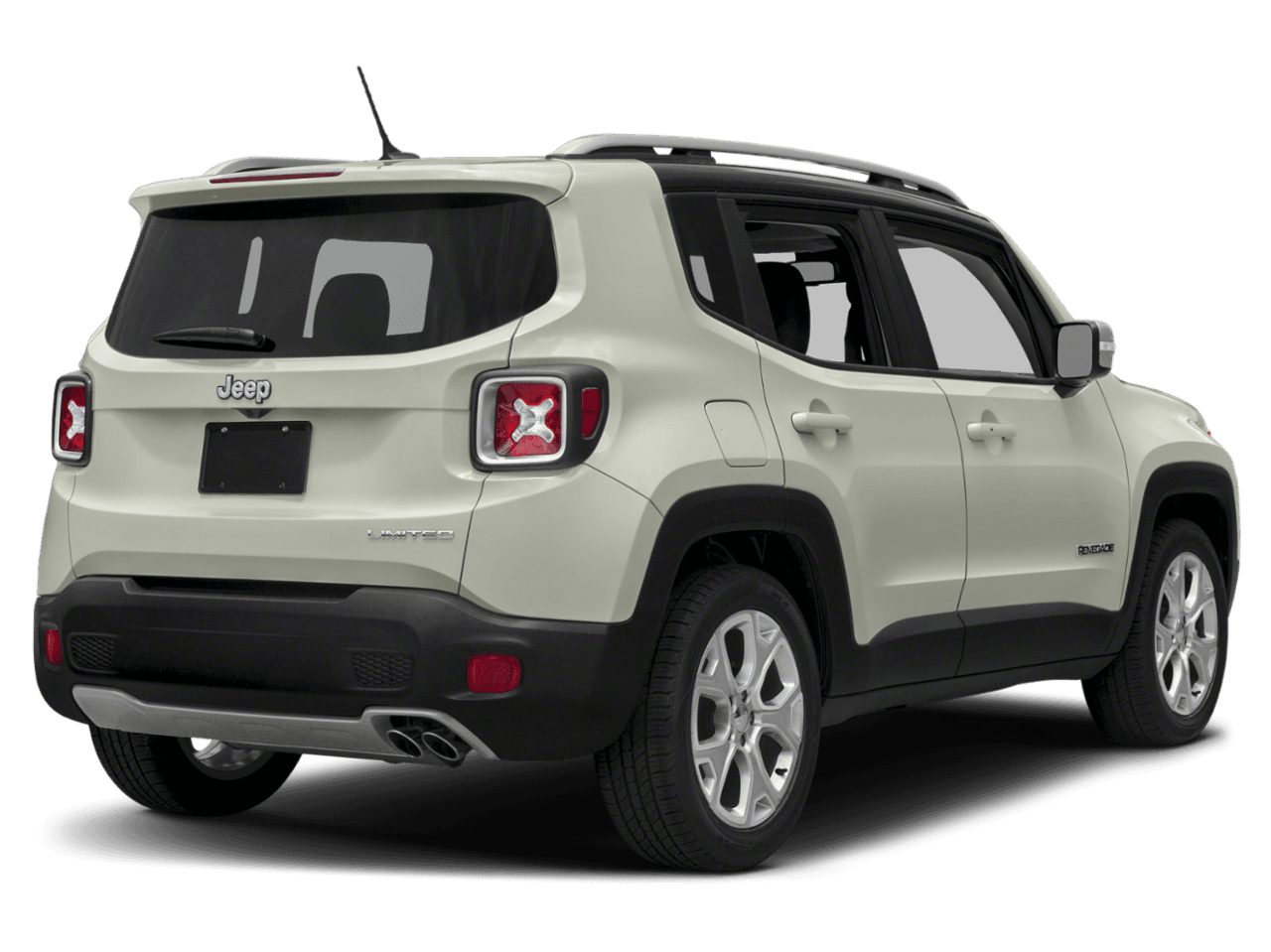 2018 Jeep Renegade Limited - Rear 3/4, facing to the right