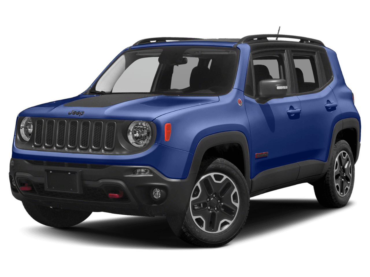 2018 Jeep Renegade Trailhawk - Front 3/4, facing to the left