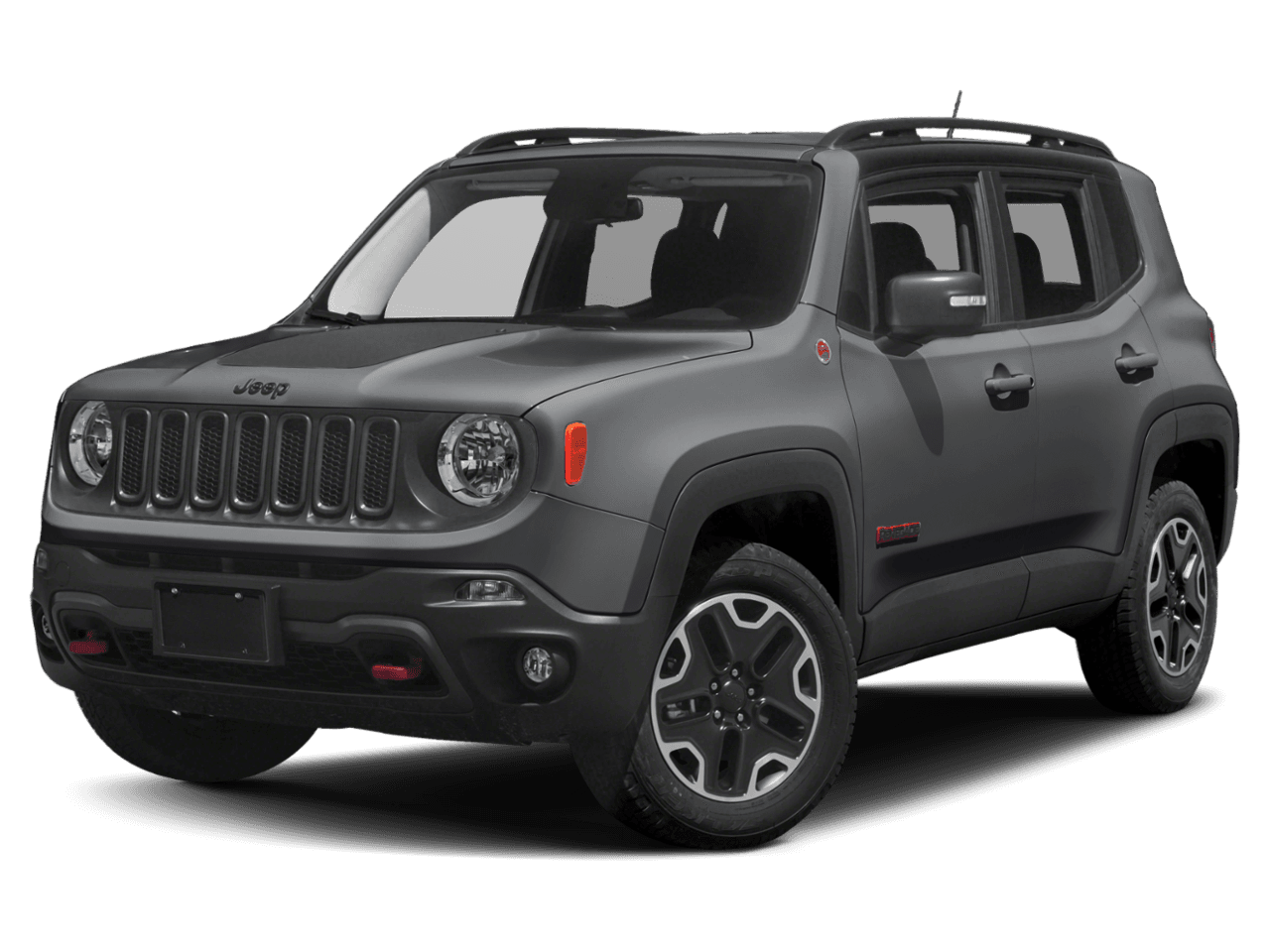 2018 Jeep Renegade Trailhawk - Front 3/4, facing to the left