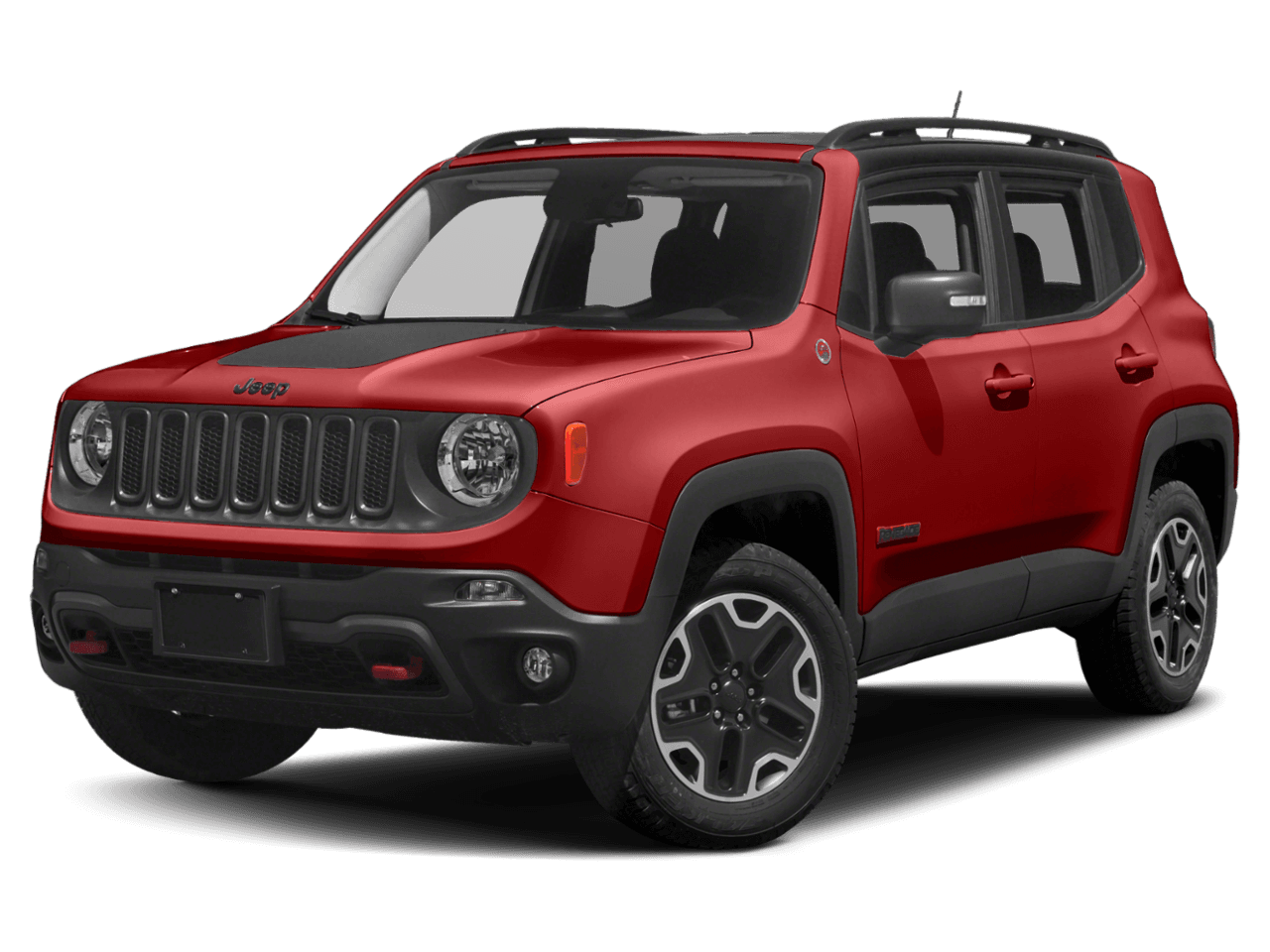 2018 Jeep Renegade Trailhawk - Front 3/4, facing to the left