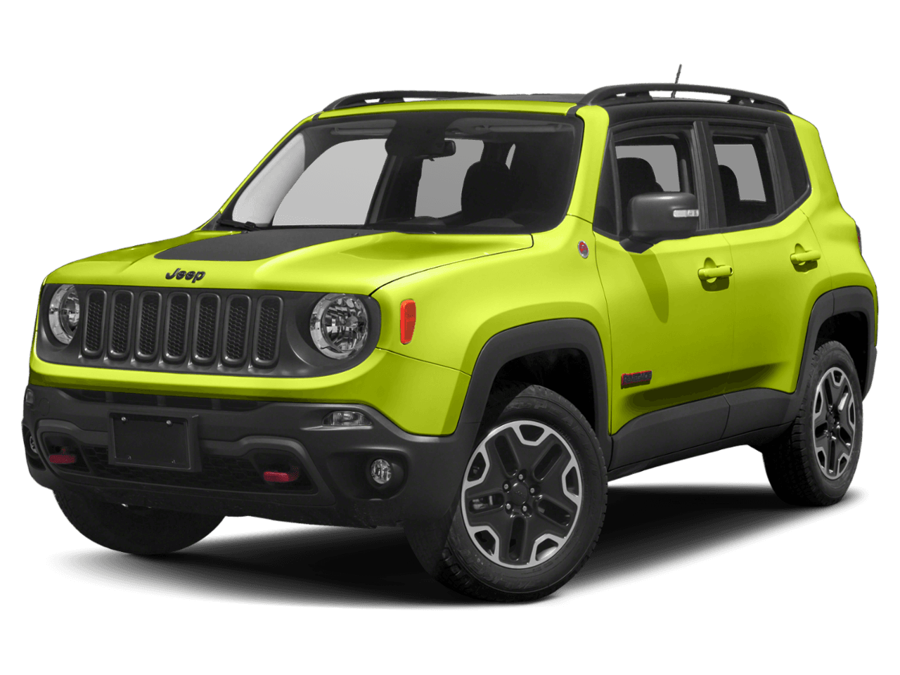 2018 Jeep Renegade Trailhawk - Front 3/4, facing to the left
