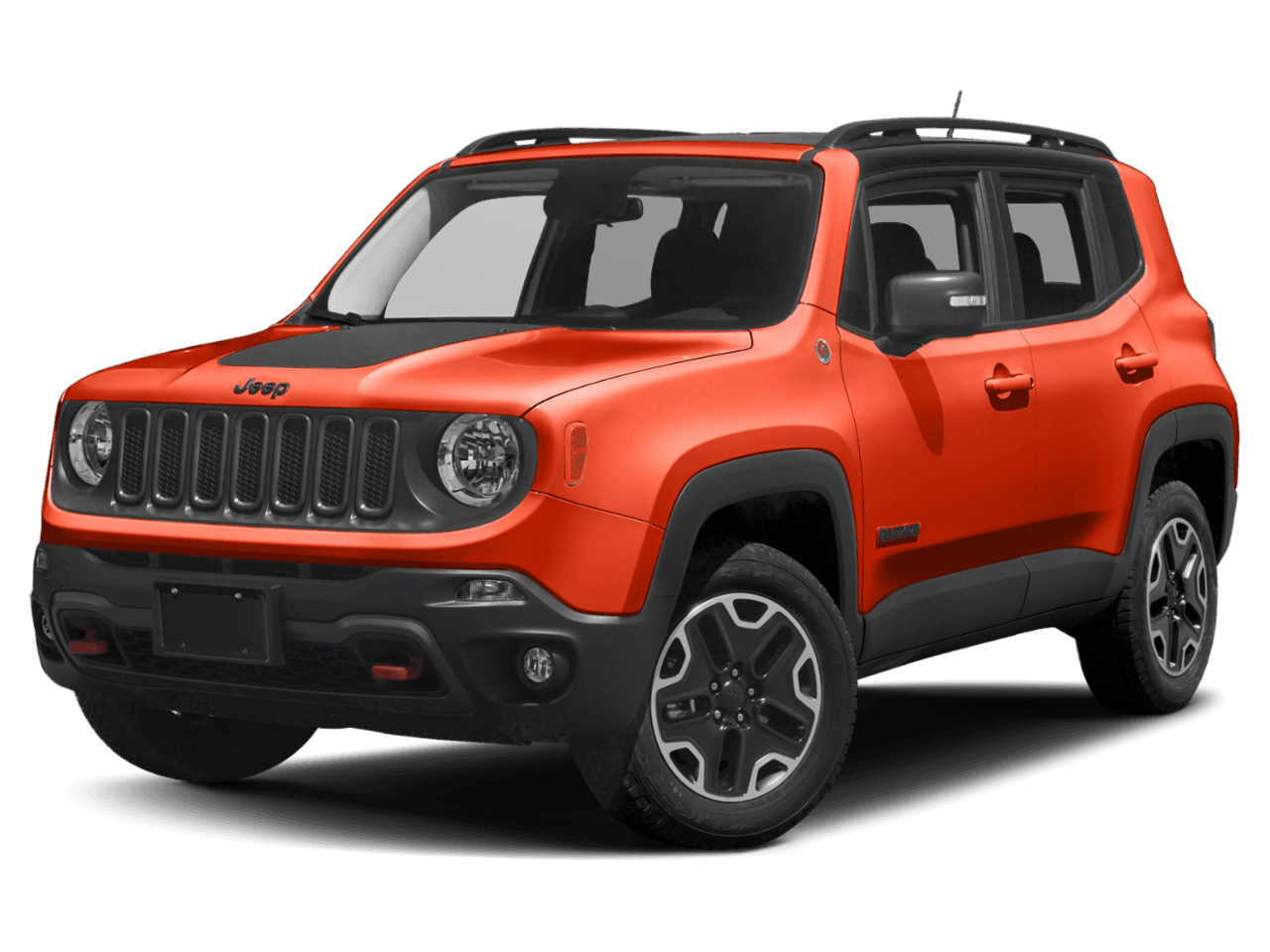 2018 Jeep Renegade Trailhawk - Front 3/4, facing to the left
