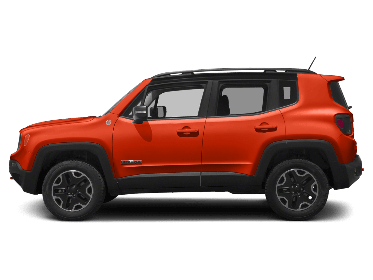 2018 Jeep Renegade Trailhawk - Profile, facing to the left