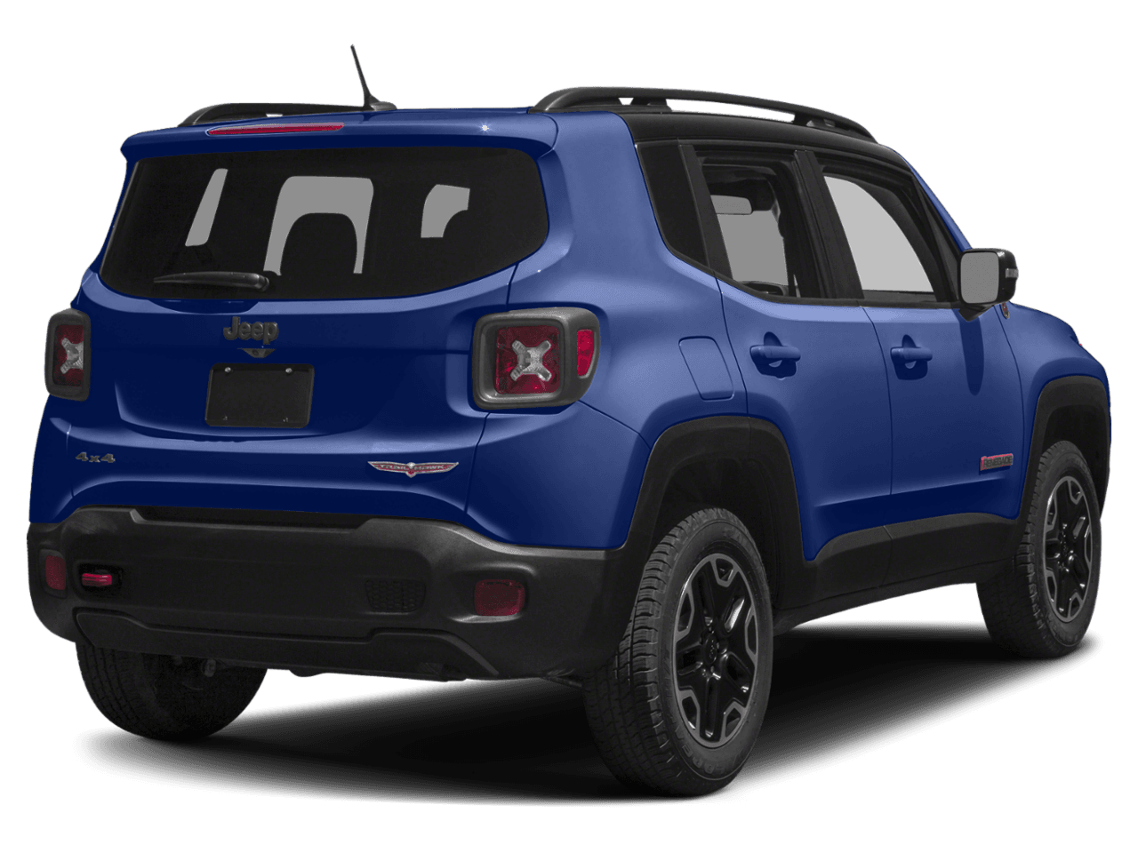 2018 Jeep Renegade Trailhawk - Rear 3/4, facing to the right