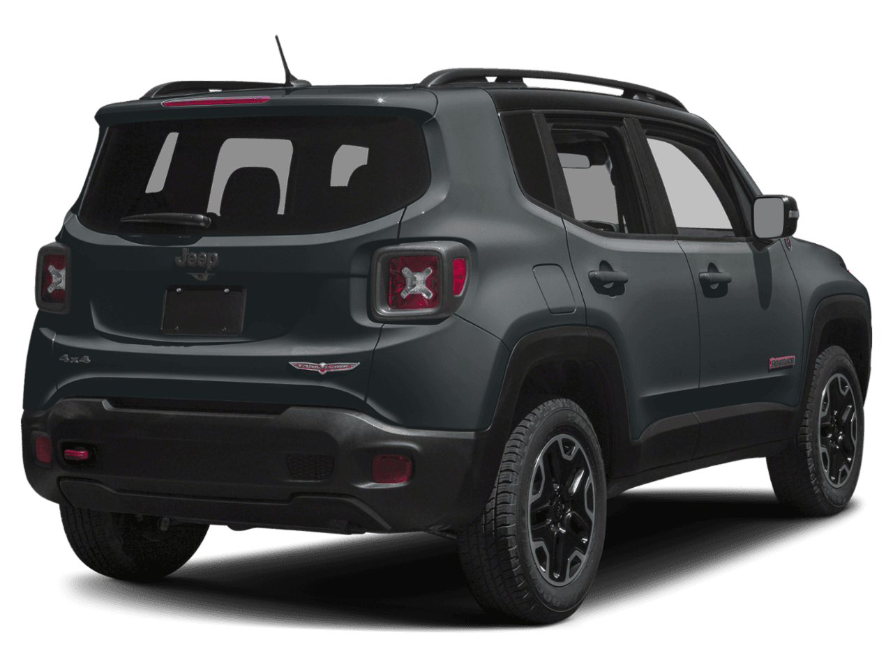 2018 Jeep Renegade Trailhawk - Rear 3/4, facing to the right