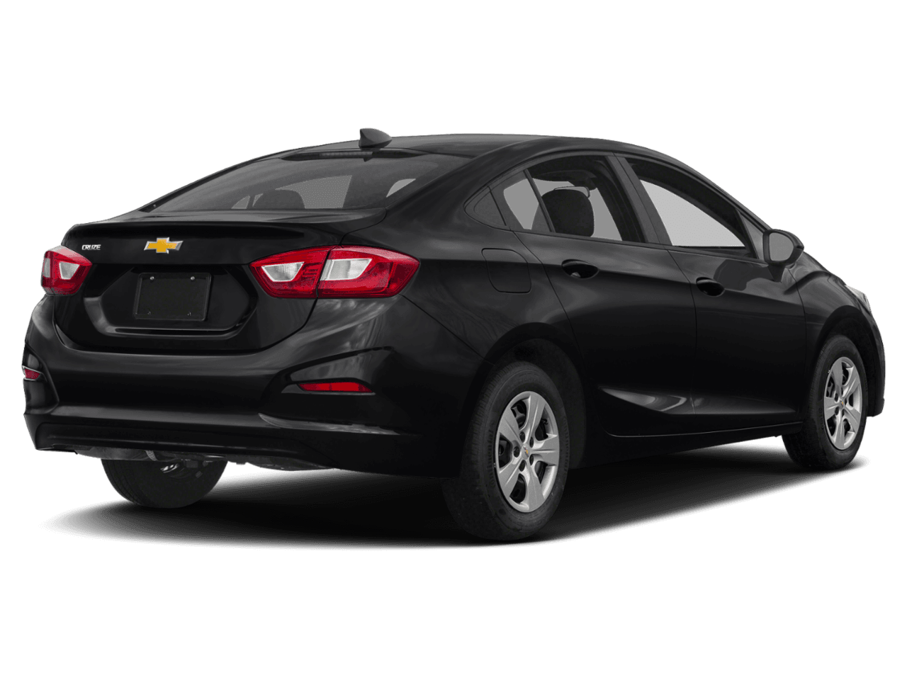 2018 Chevrolet Cruze LS - Rear 3/4, facing to the right