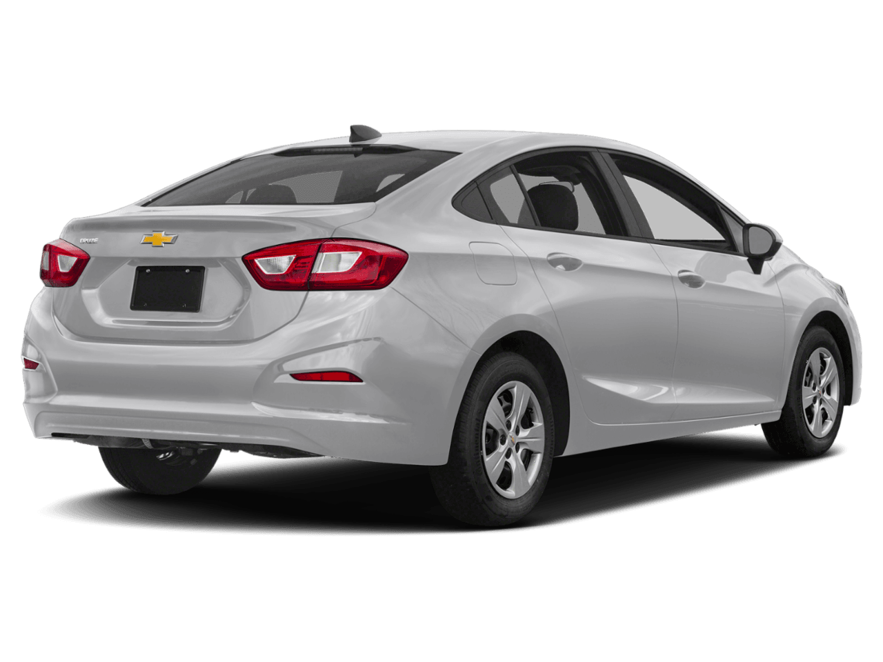 2018 Chevrolet Cruze LS - Rear 3/4, facing to the right