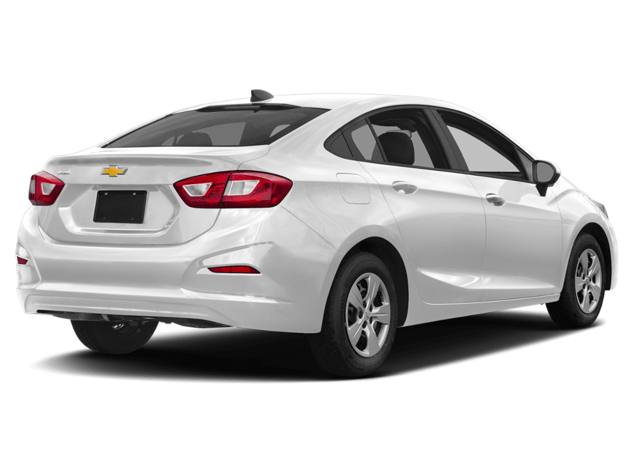 2018 Chevrolet Cruze LS - Rear 3/4, facing to the right