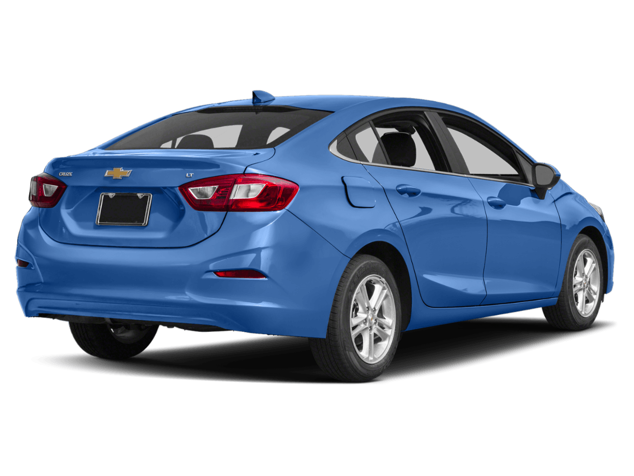 2018 Chevrolet Cruze LT - Rear 3/4, facing to the right