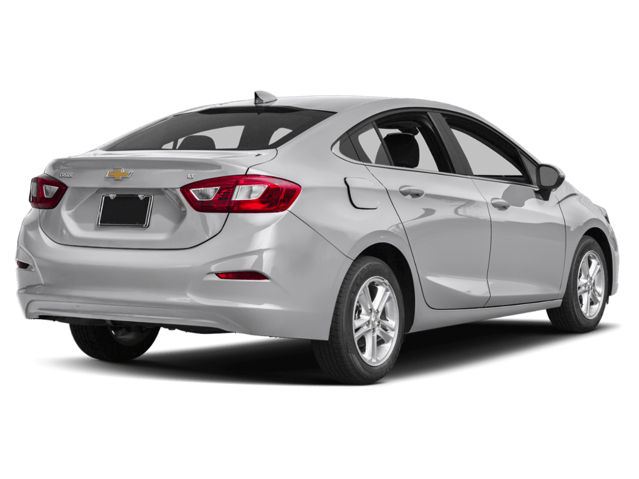 2018 Chevrolet Cruze LT - Rear 3/4, facing to the right