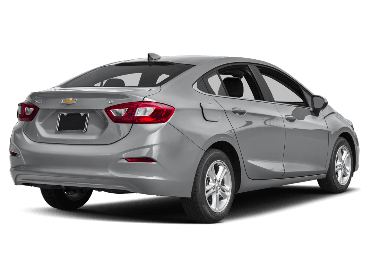 2018 Chevrolet Cruze LT - Rear 3/4, facing to the right