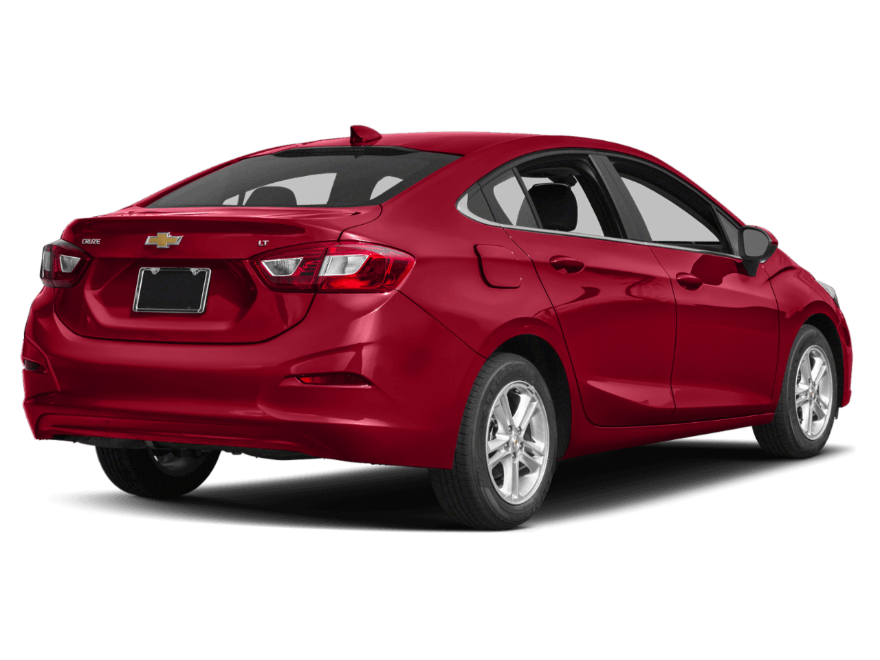 2018 Chevrolet Cruze LT - Rear 3/4, facing to the right