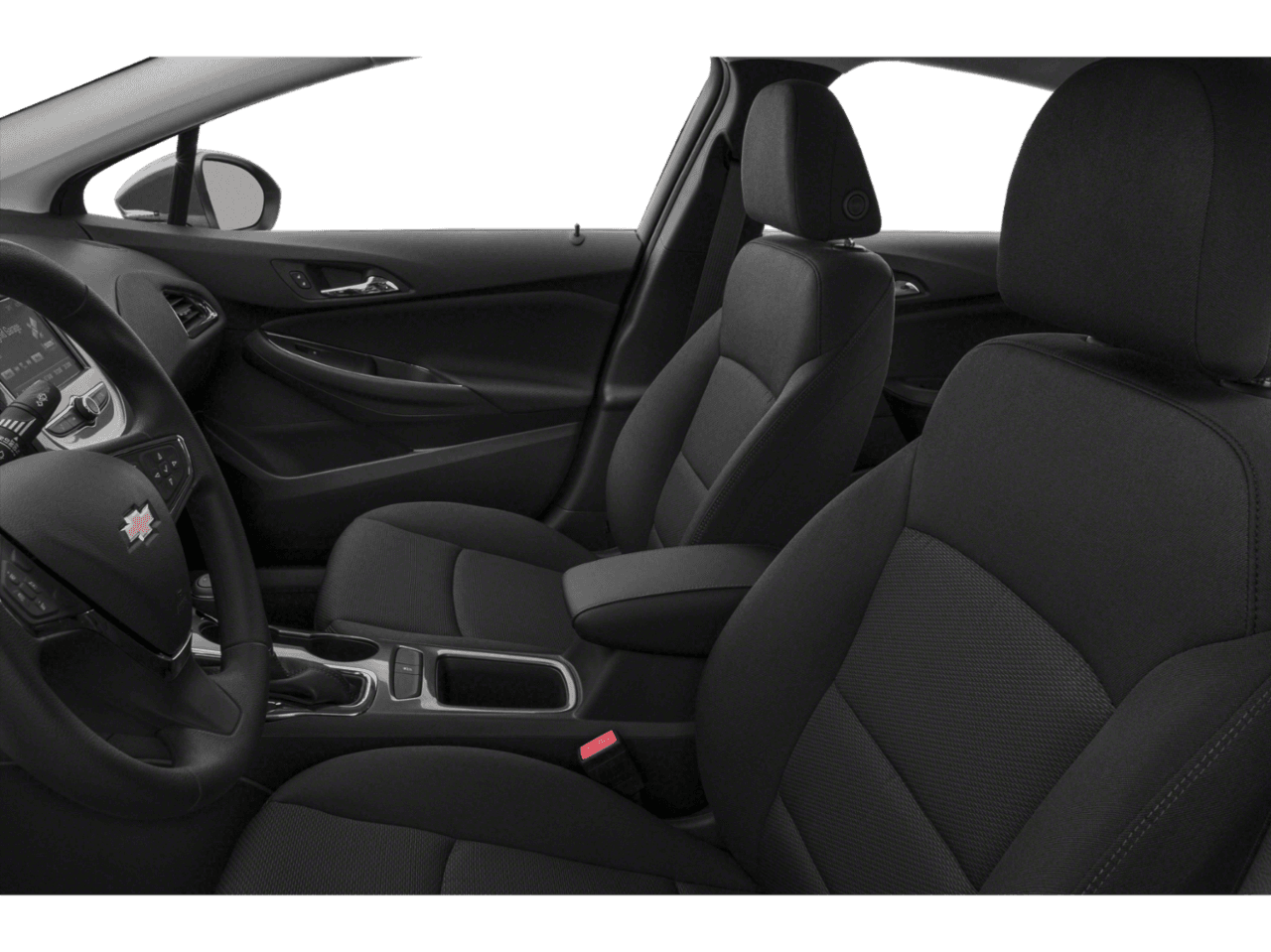 2018 Chevrolet Cruze LT - Interior Driver's Side with Door Open, Front Seat Feature