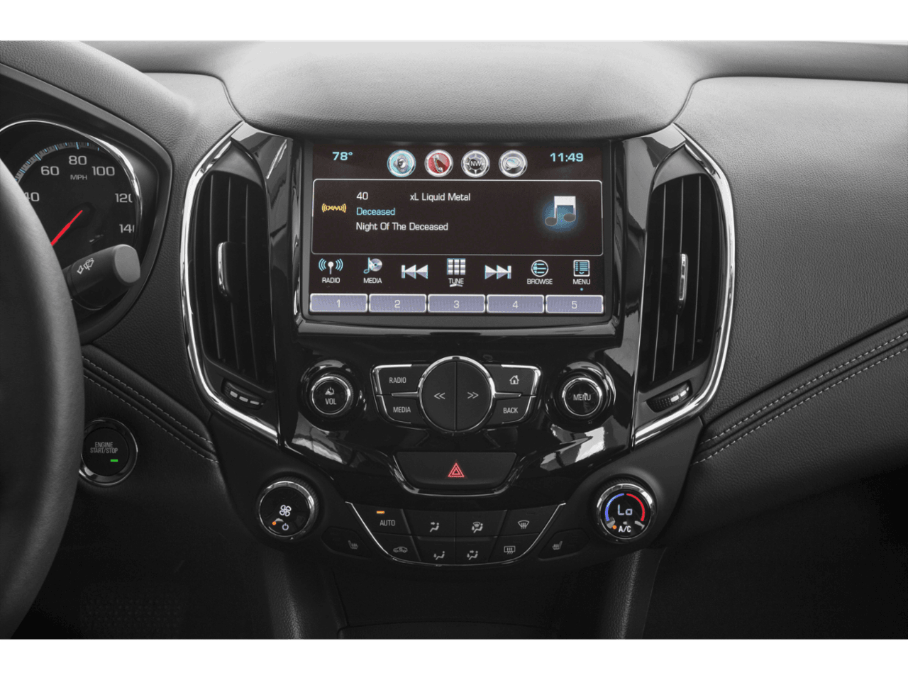 2018 Chevrolet Cruze Premier - Interior Stereo System