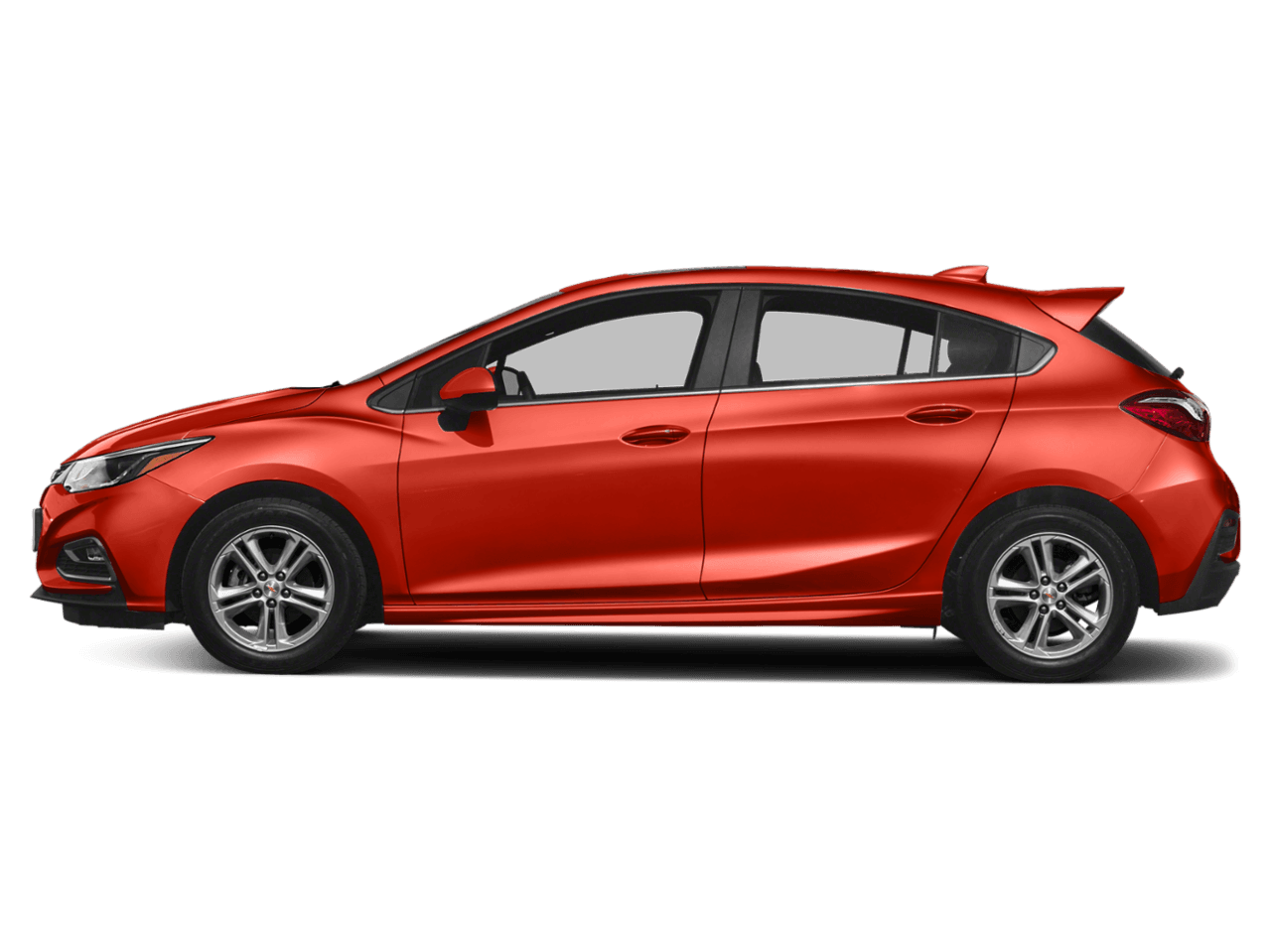 2018 Chevrolet Cruze LT - Profile, facing to the left