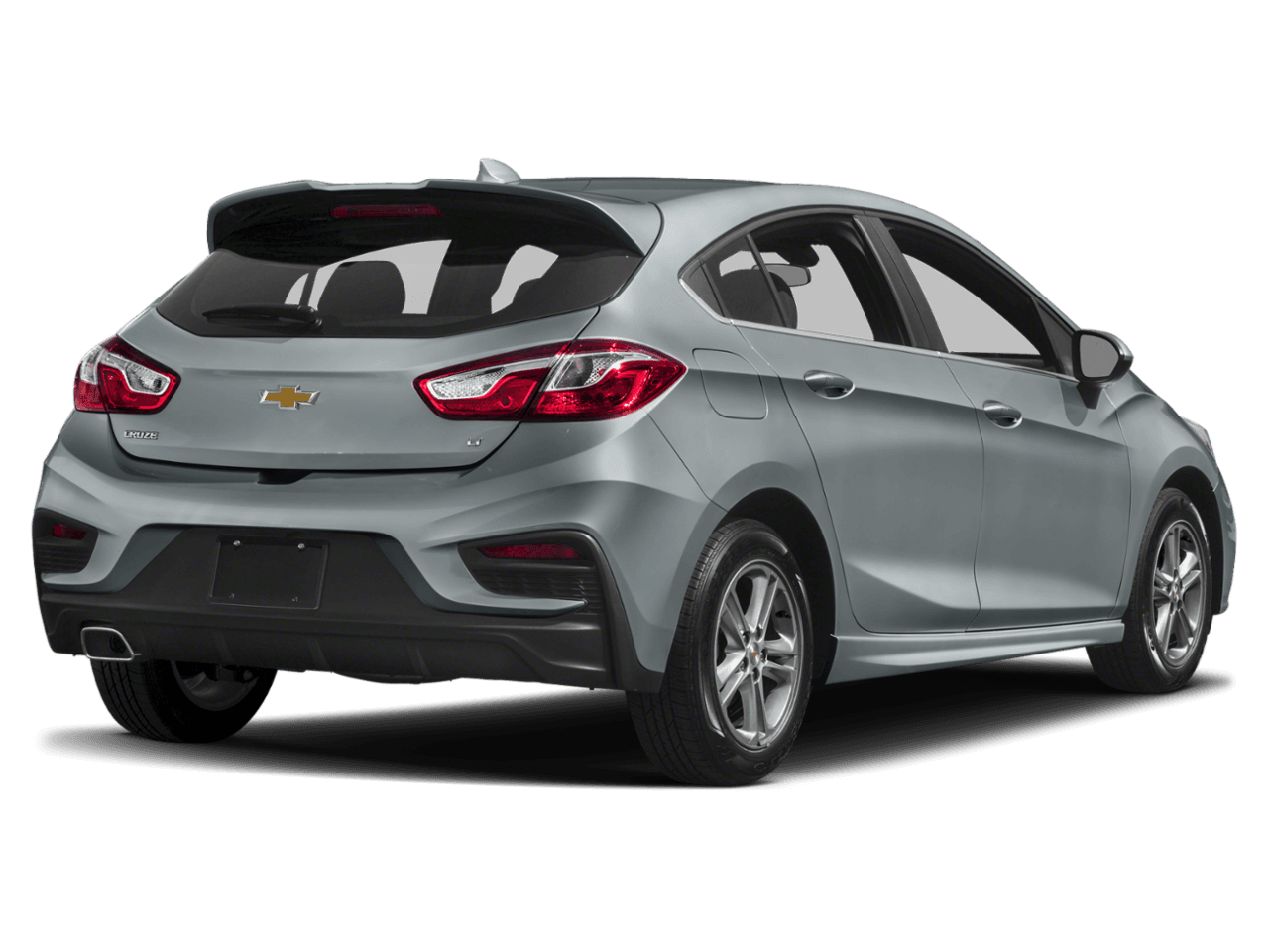 2018 Chevrolet Cruze LT - Rear 3/4, facing to the right