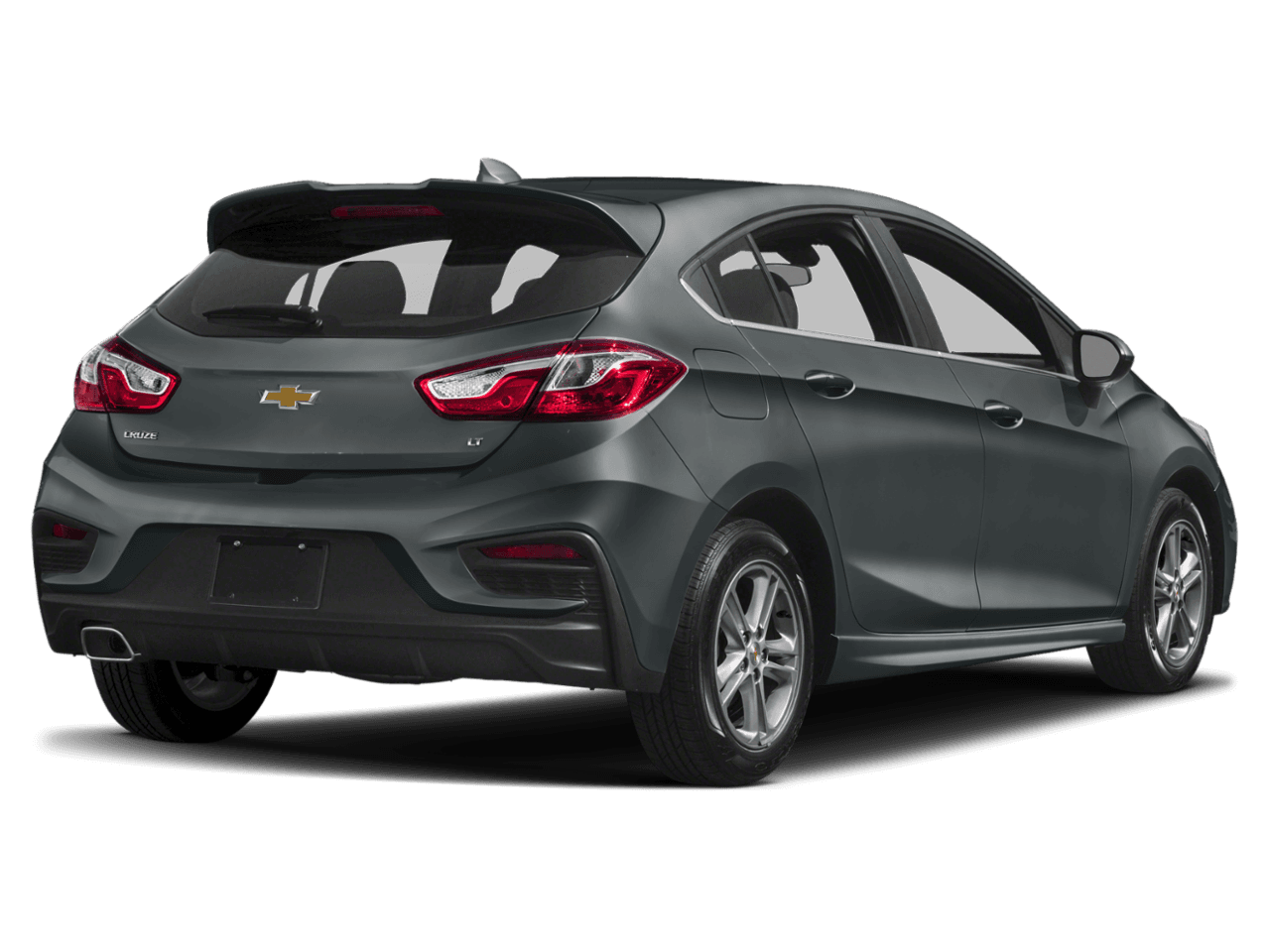 2018 Chevrolet Cruze LT - Rear 3/4, facing to the right