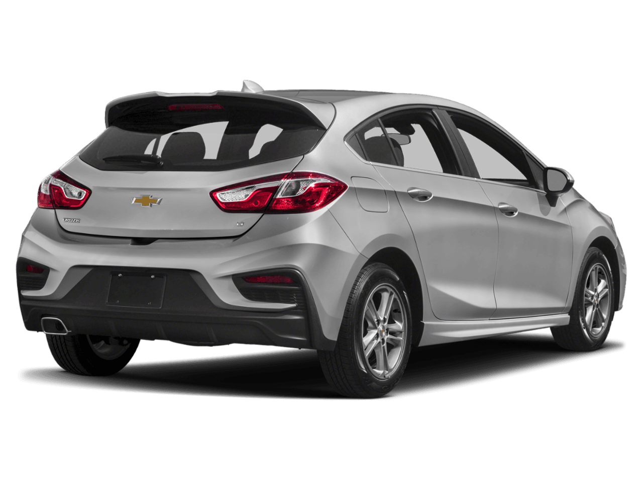 2018 Chevrolet Cruze LT - Rear 3/4, facing to the right