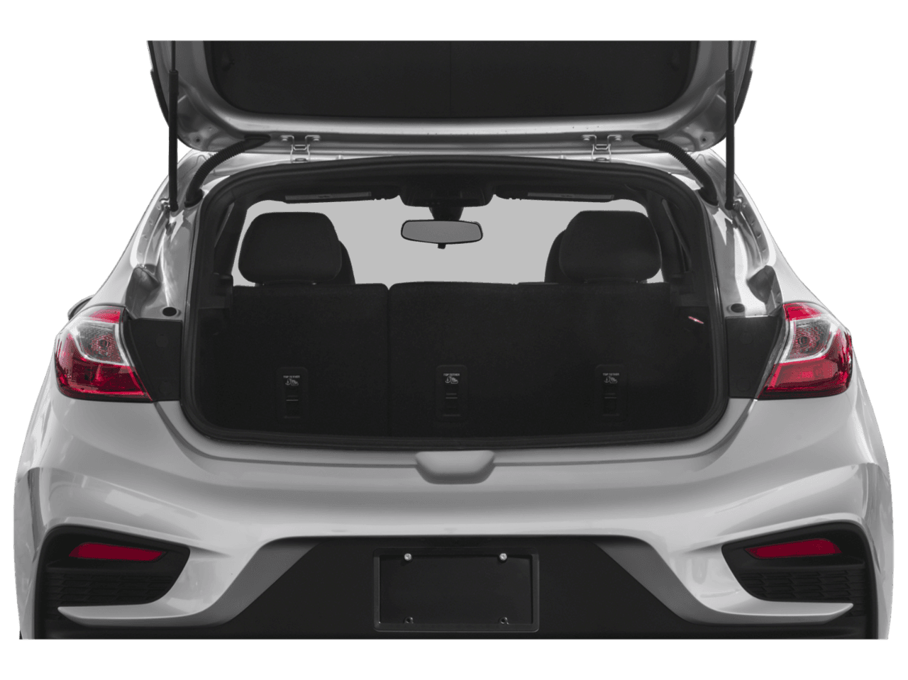2018 Chevrolet Cruze LT - Interior Trunk with Hatch Open Feature