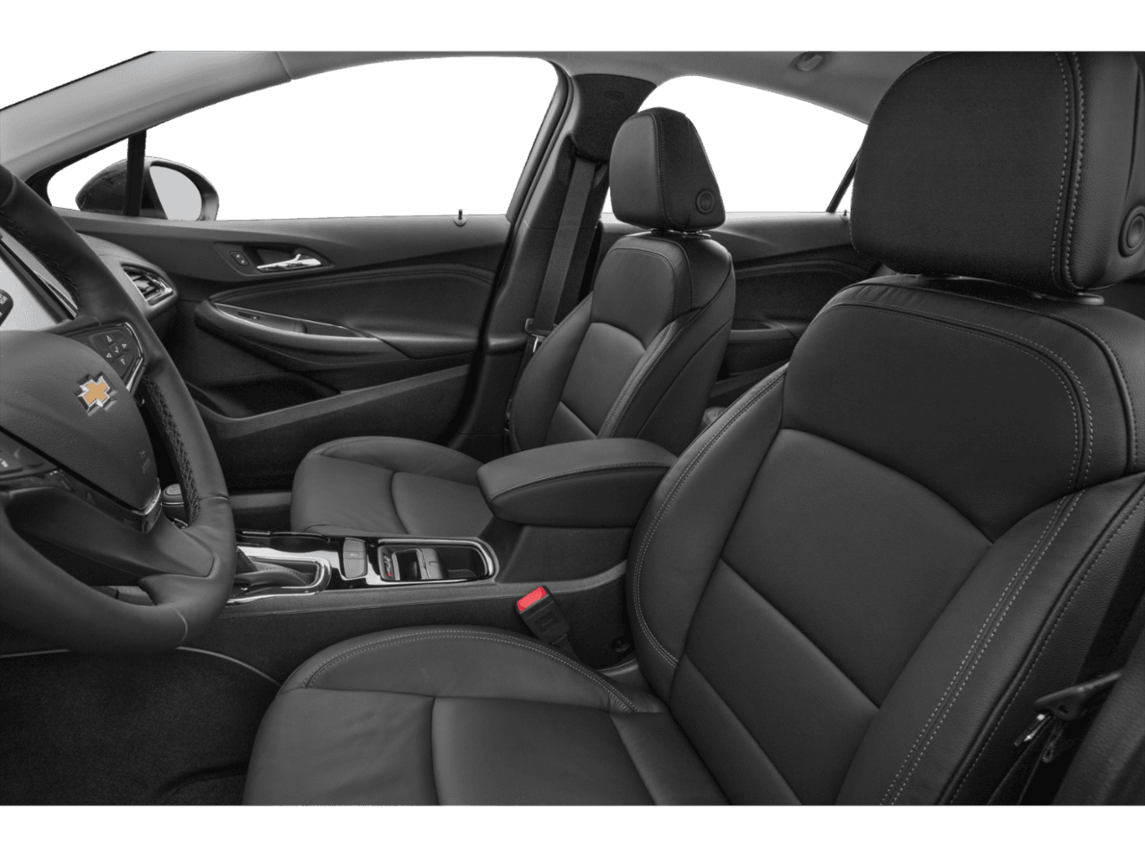 2018 Chevrolet Cruze Premier - Interior Driver's Side with Door Open, Front Seat Feature