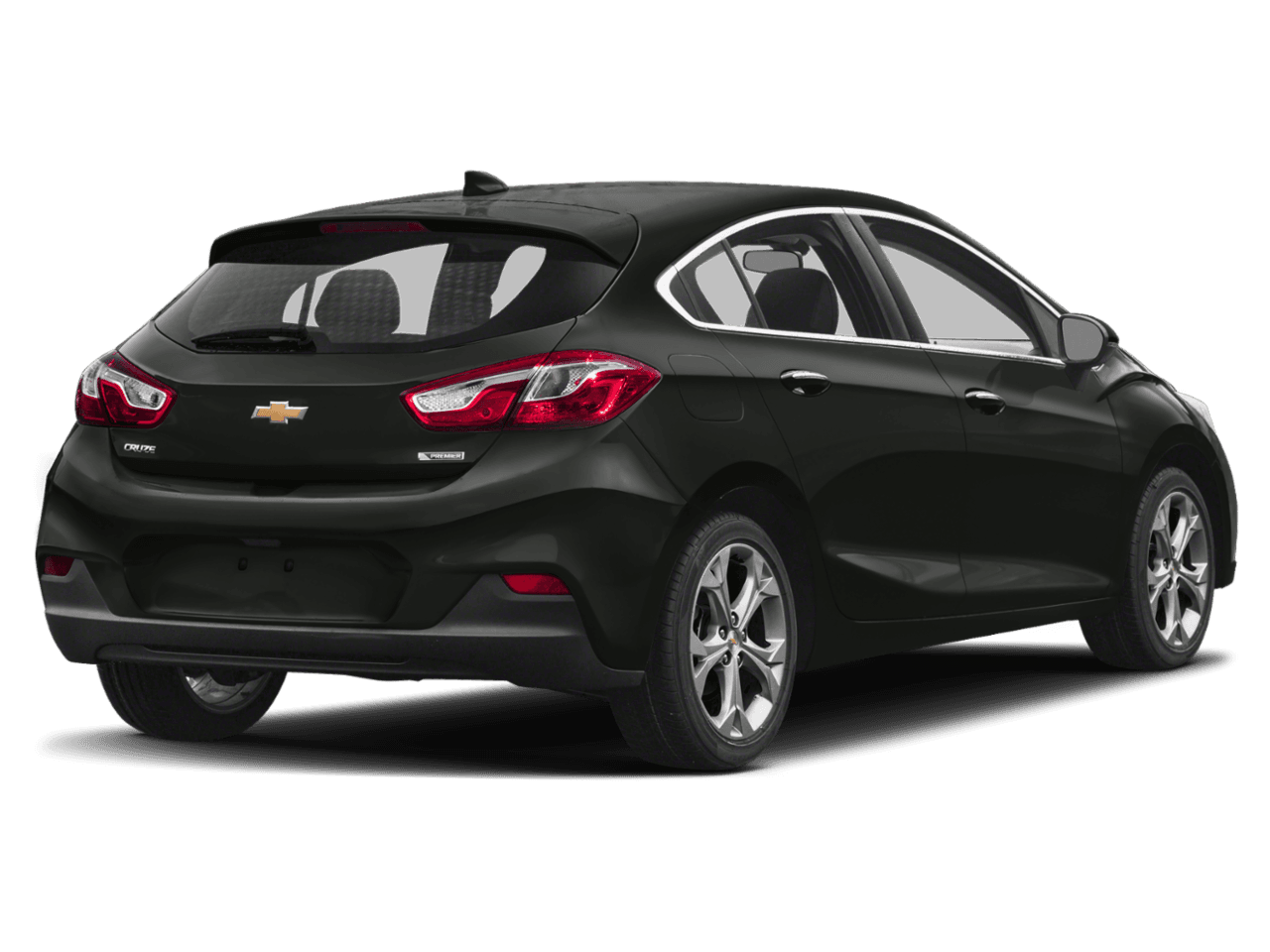 2018 Chevrolet Cruze Premier - Rear 3/4, facing to the right