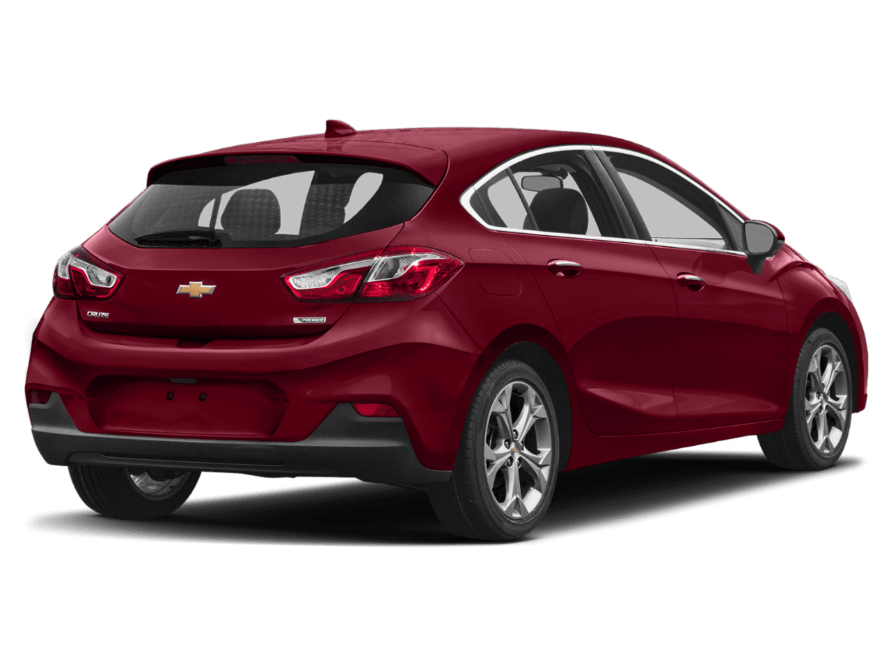 2018 Chevrolet Cruze Premier - Rear 3/4, facing to the right