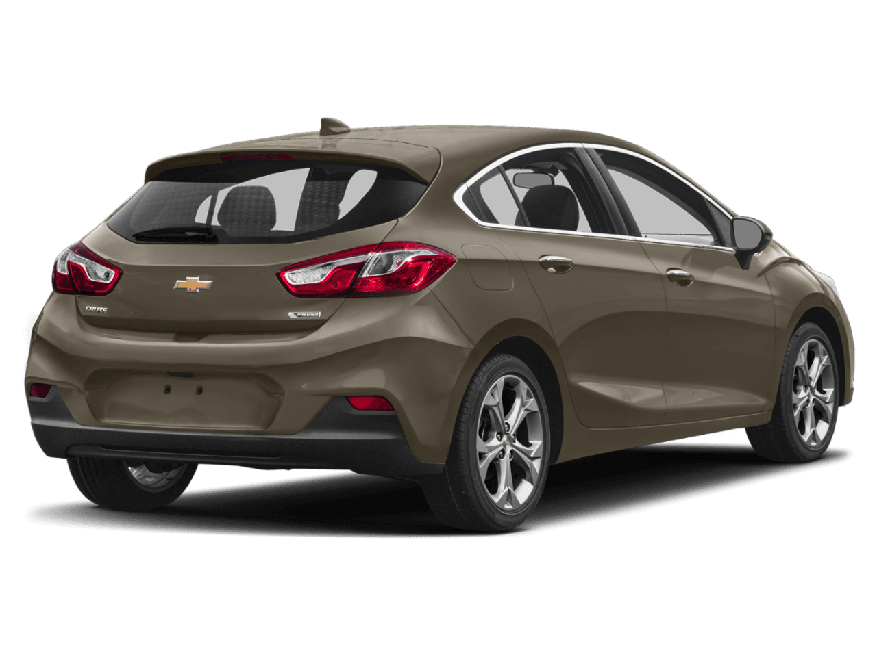 2018 Chevrolet Cruze Premier - Rear 3/4, facing to the right
