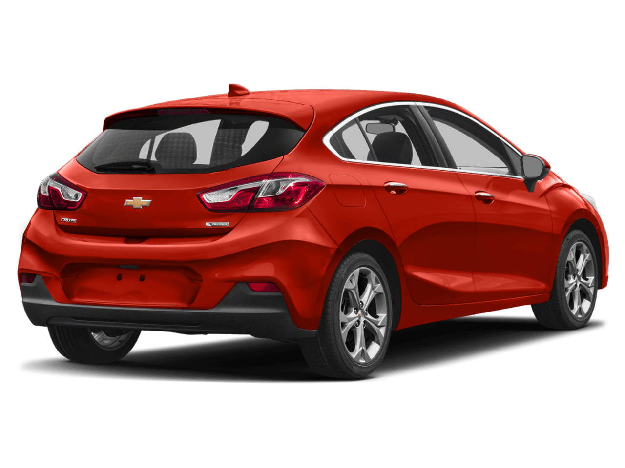 2018 Chevrolet Cruze Premier - Rear 3/4, facing to the right