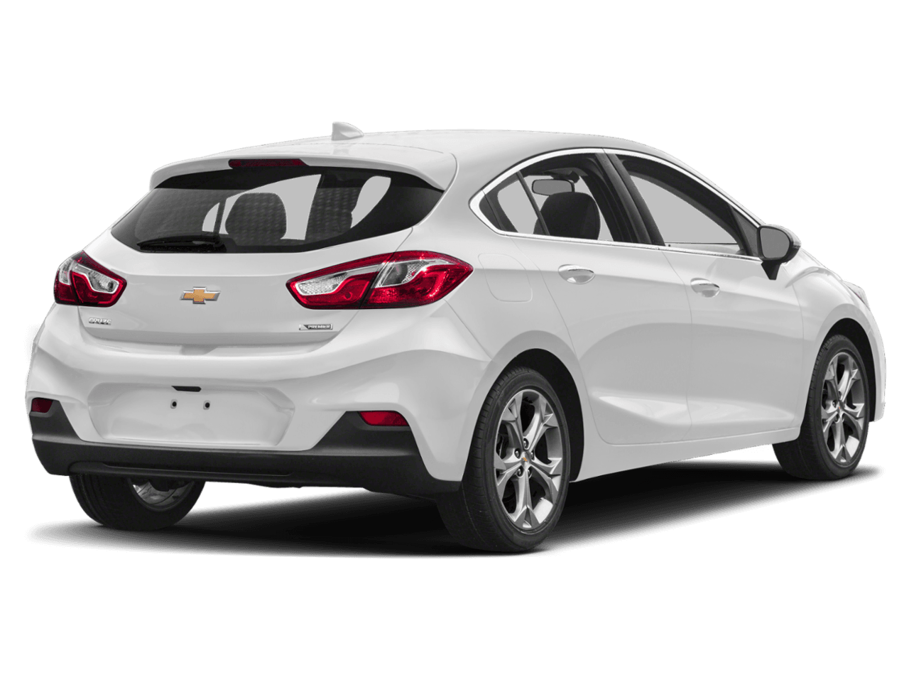 2018 Chevrolet Cruze Premier - Rear 3/4, facing to the right