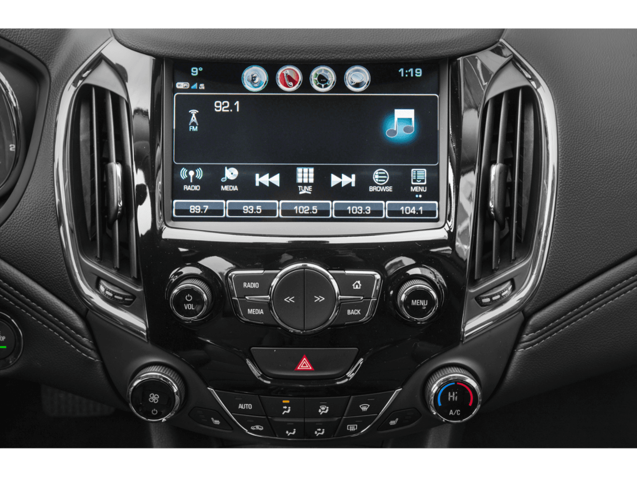 2018 Chevrolet Cruze Premier - Interior Stereo System