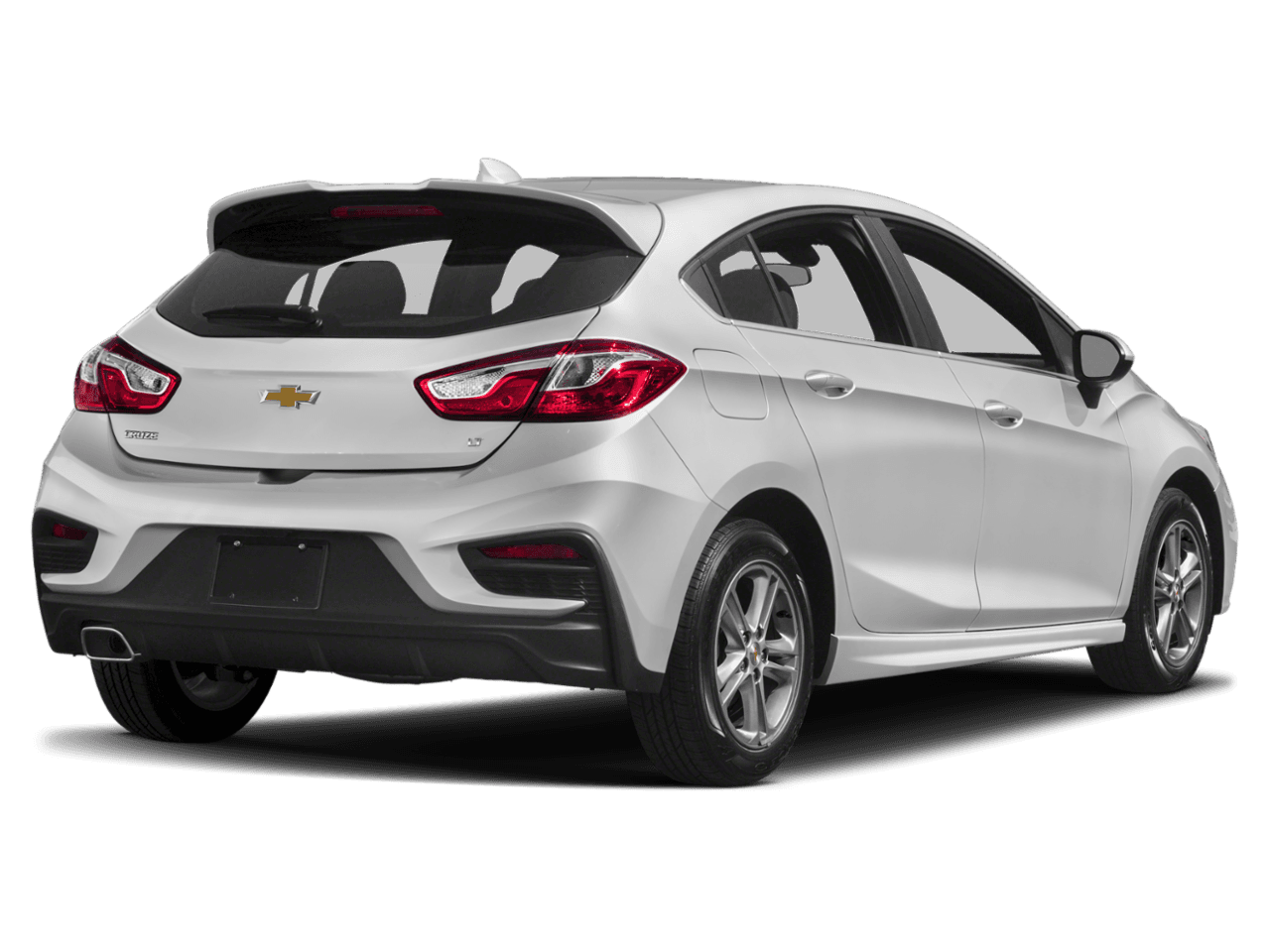 2018 Chevrolet Cruze LT - Rear 3/4, facing to the right