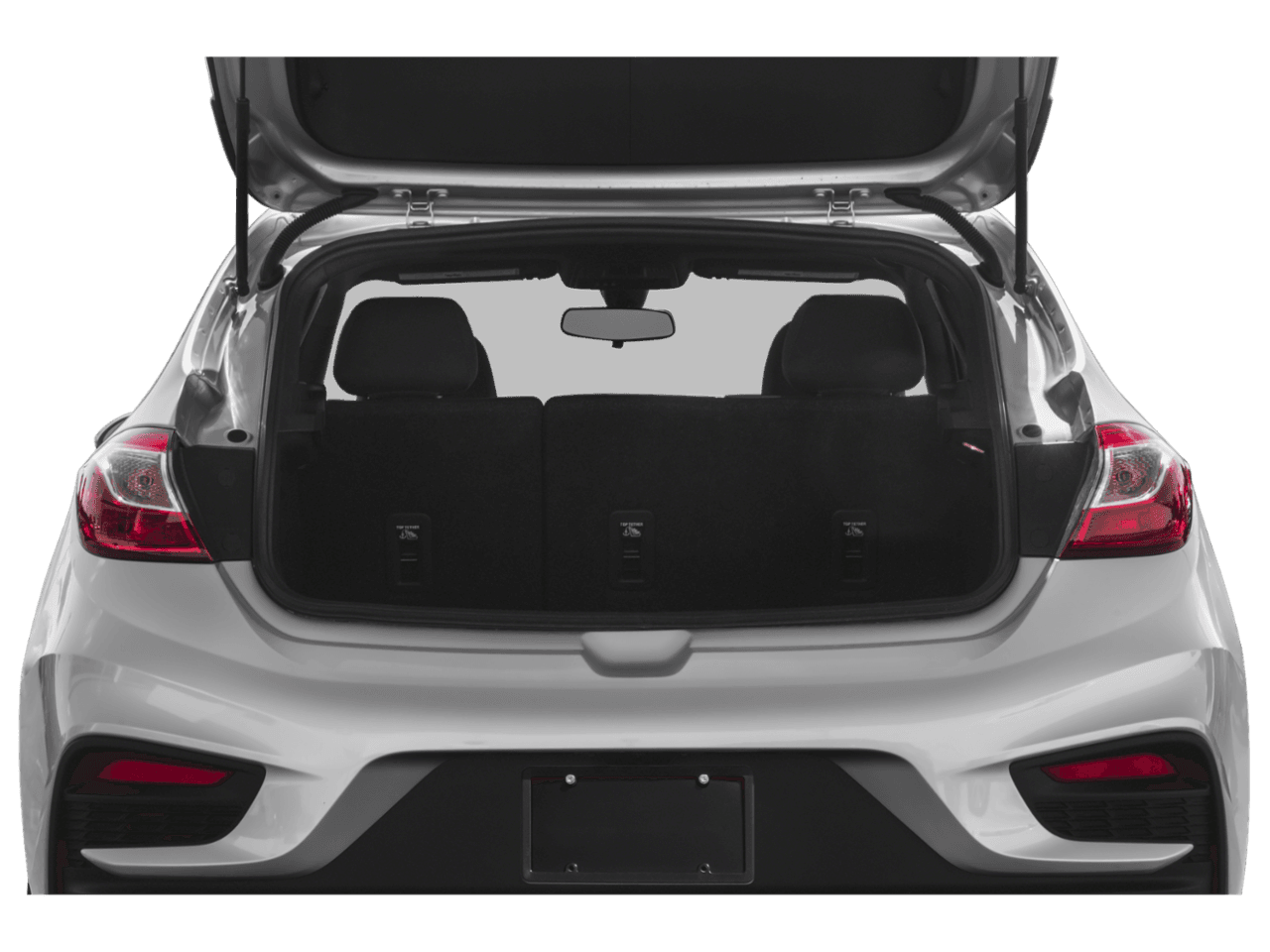 2018 Chevrolet Cruze LT - Interior Trunk with Hatch Open Feature