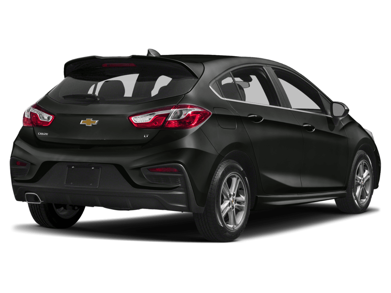 2018 Chevrolet Cruze LT - Rear 3/4, facing to the right