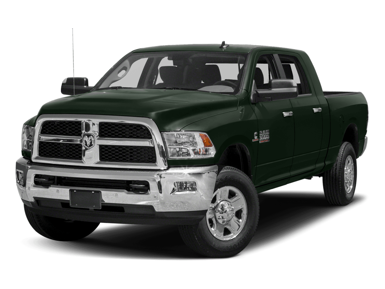 2018 Ram 3500 Big Horn - Front 3/4, facing to the left