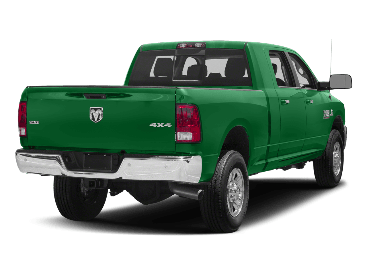 2018 Ram 3500 Big Horn - Rear 3/4, facing to the right