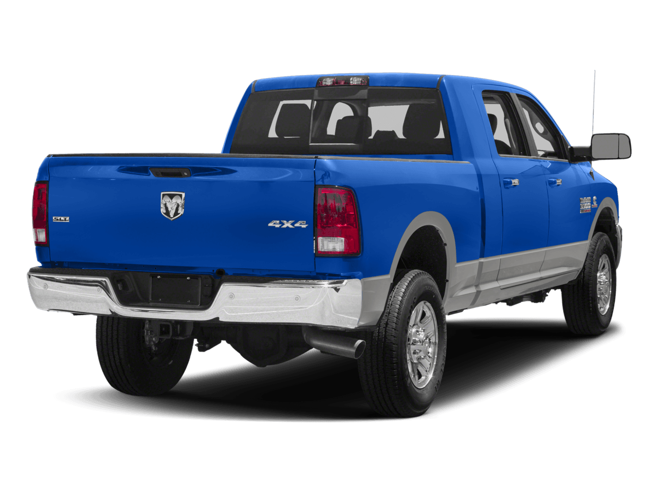 2018 Ram 3500 Big Horn - Rear 3/4, facing to the right