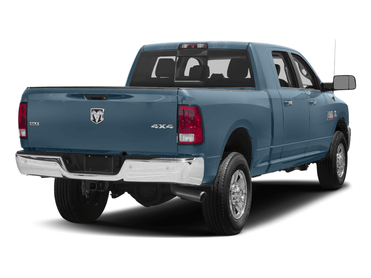 2018 Ram 3500 Big Horn - Rear 3/4, facing to the right