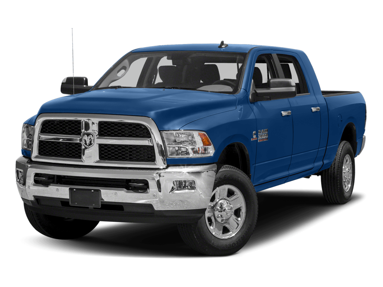 2018 Ram 3500 SLT - Front 3/4, facing to the left