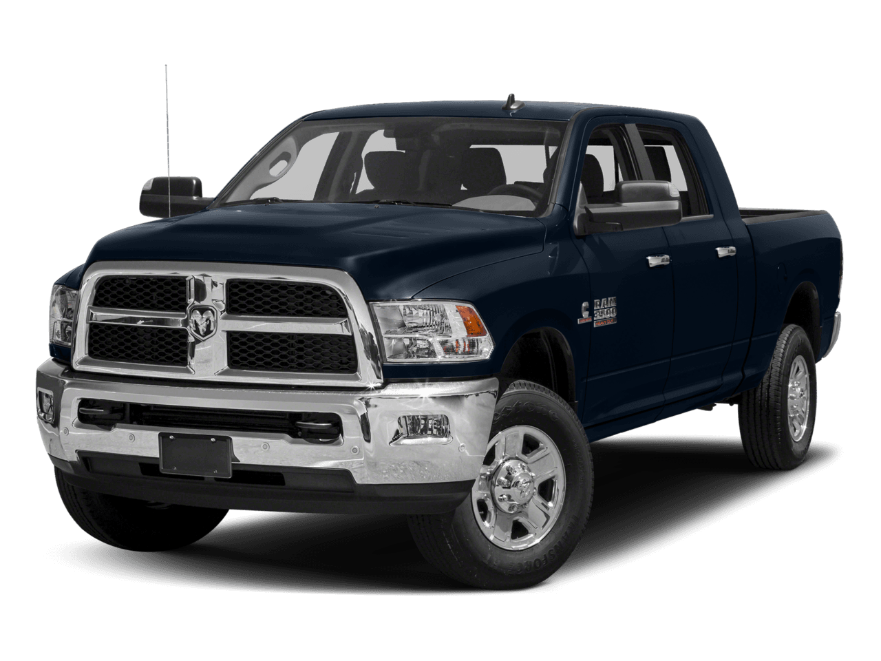 2018 Ram 3500 SLT - Front 3/4, facing to the left
