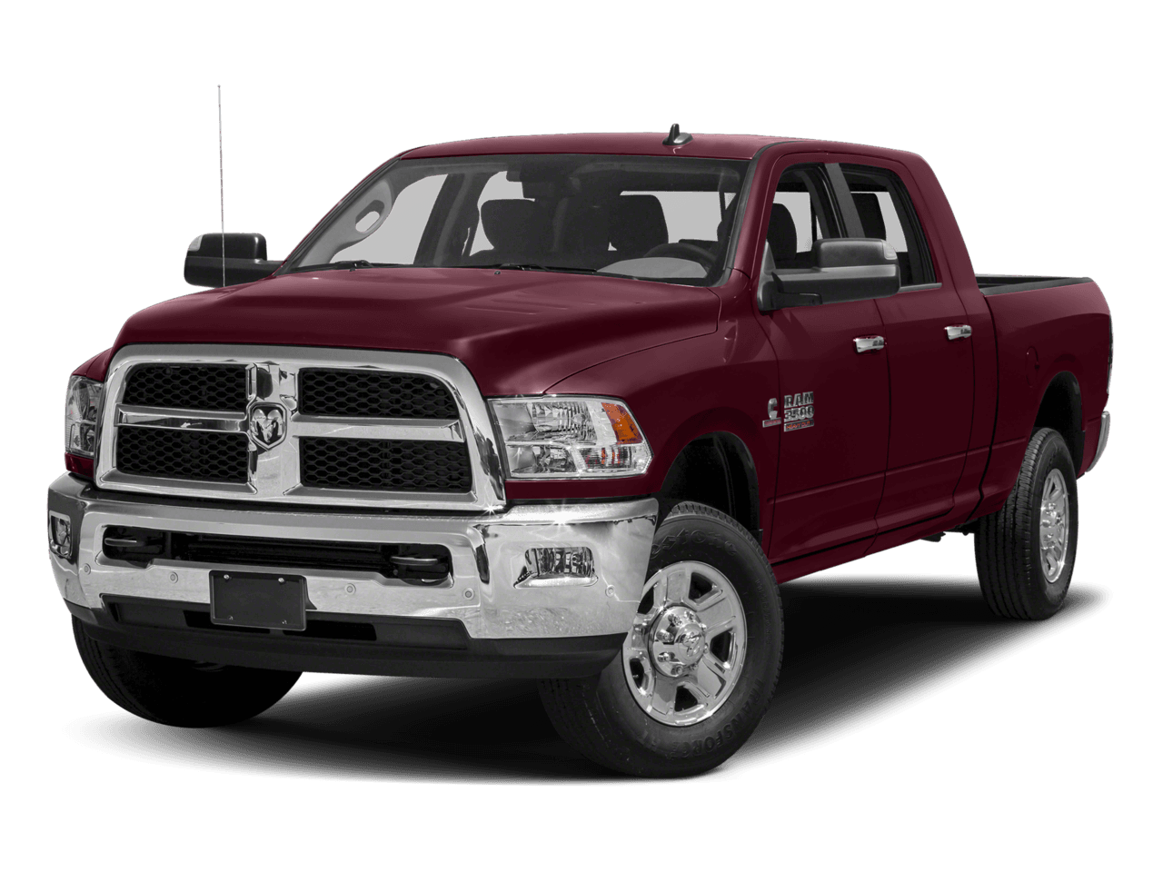 2018 Ram 3500 SLT - Front 3/4, facing to the left