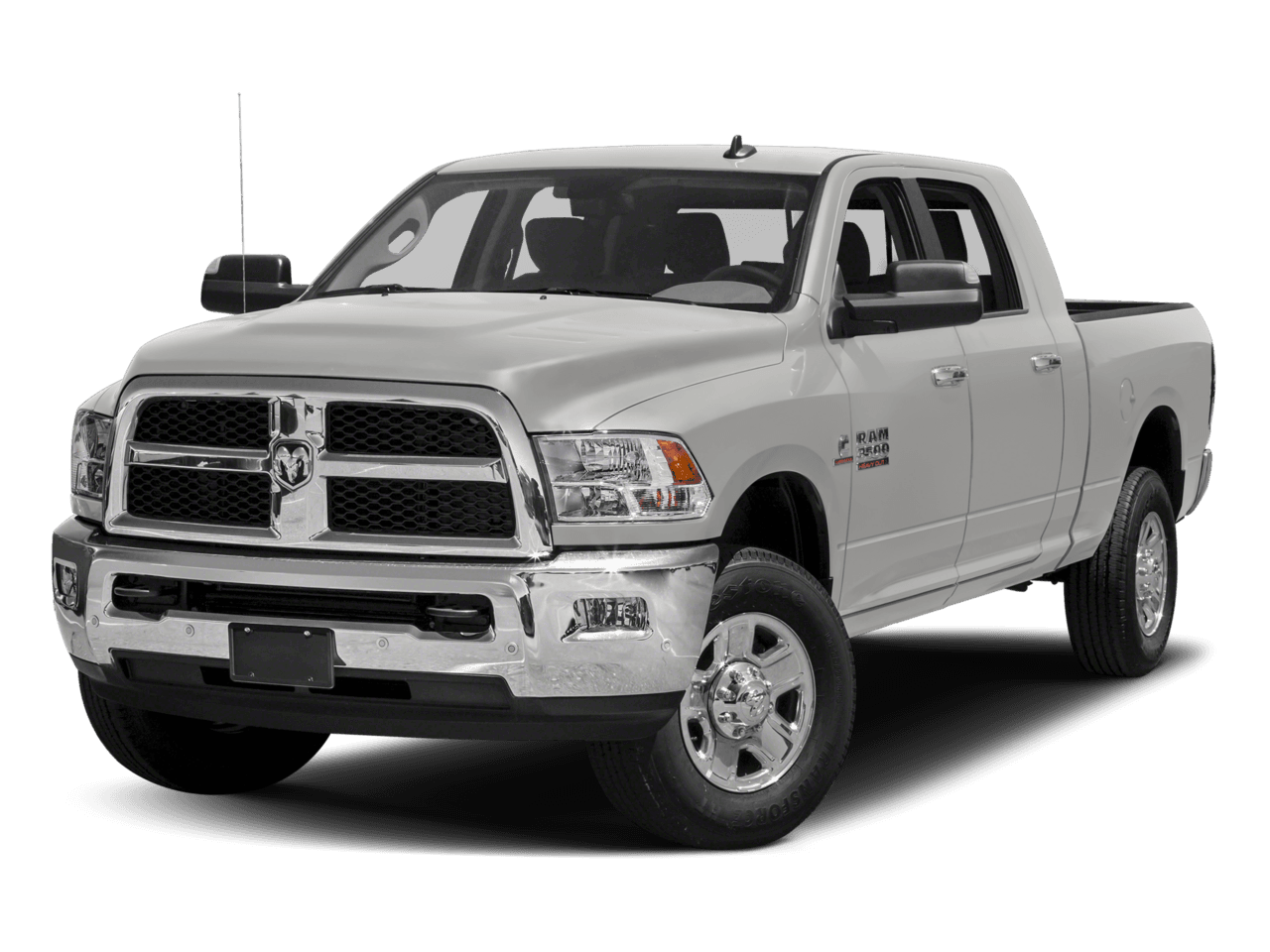 2018 Ram 3500 SLT - Front 3/4, facing to the left
