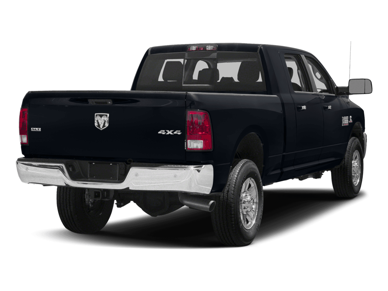 2018 Ram 3500 SLT - Rear 3/4, facing to the right