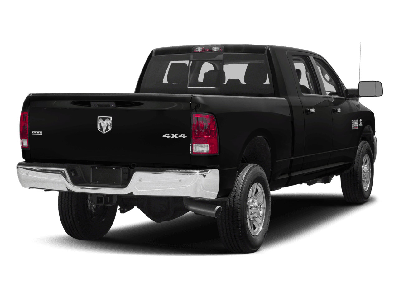 2018 Ram 3500 SLT - Rear 3/4, facing to the right