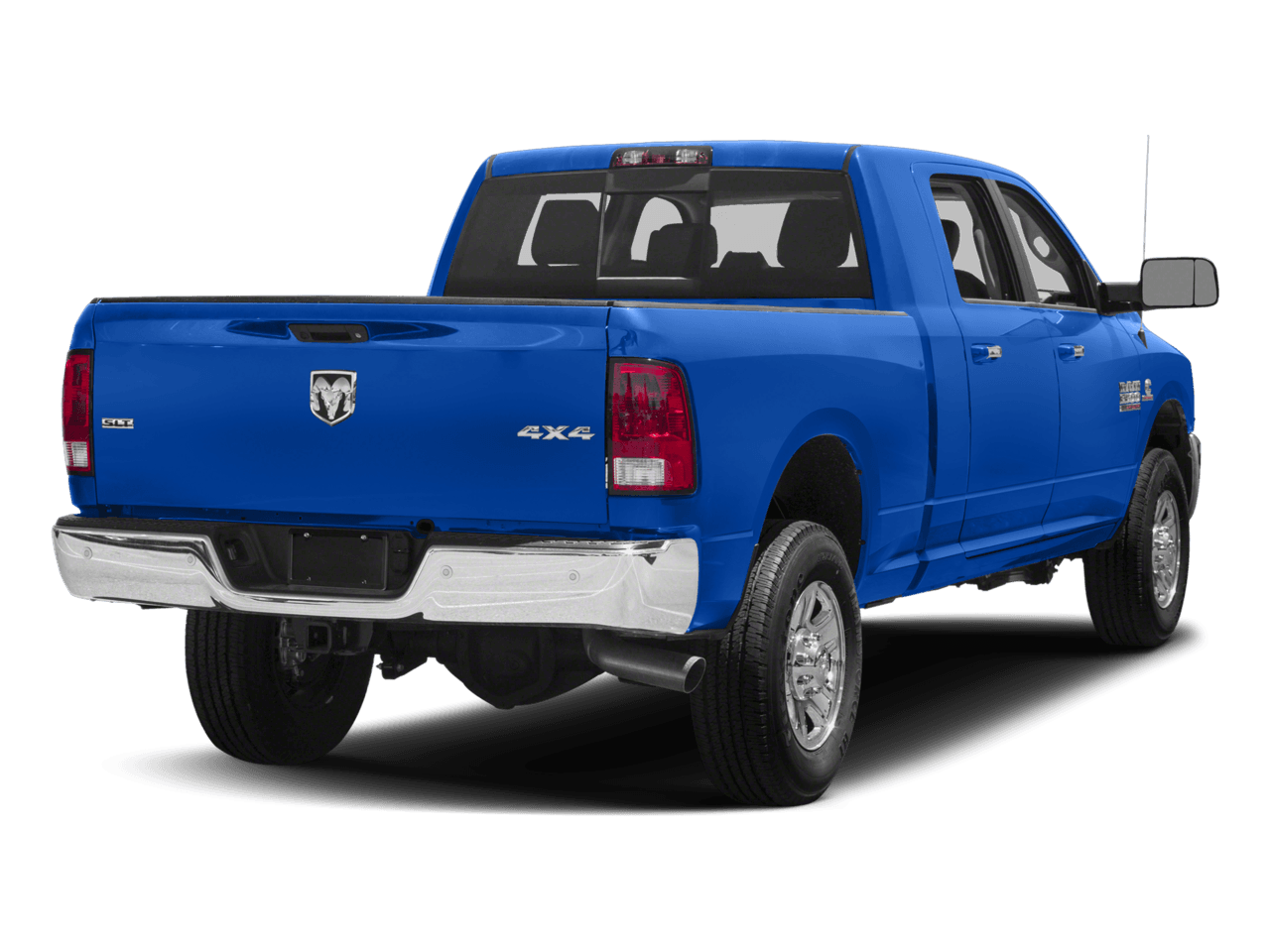 2018 Ram 3500 SLT - Rear 3/4, facing to the right
