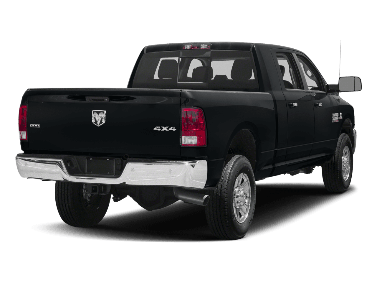 2018 Ram 3500 SLT - Rear 3/4, facing to the right