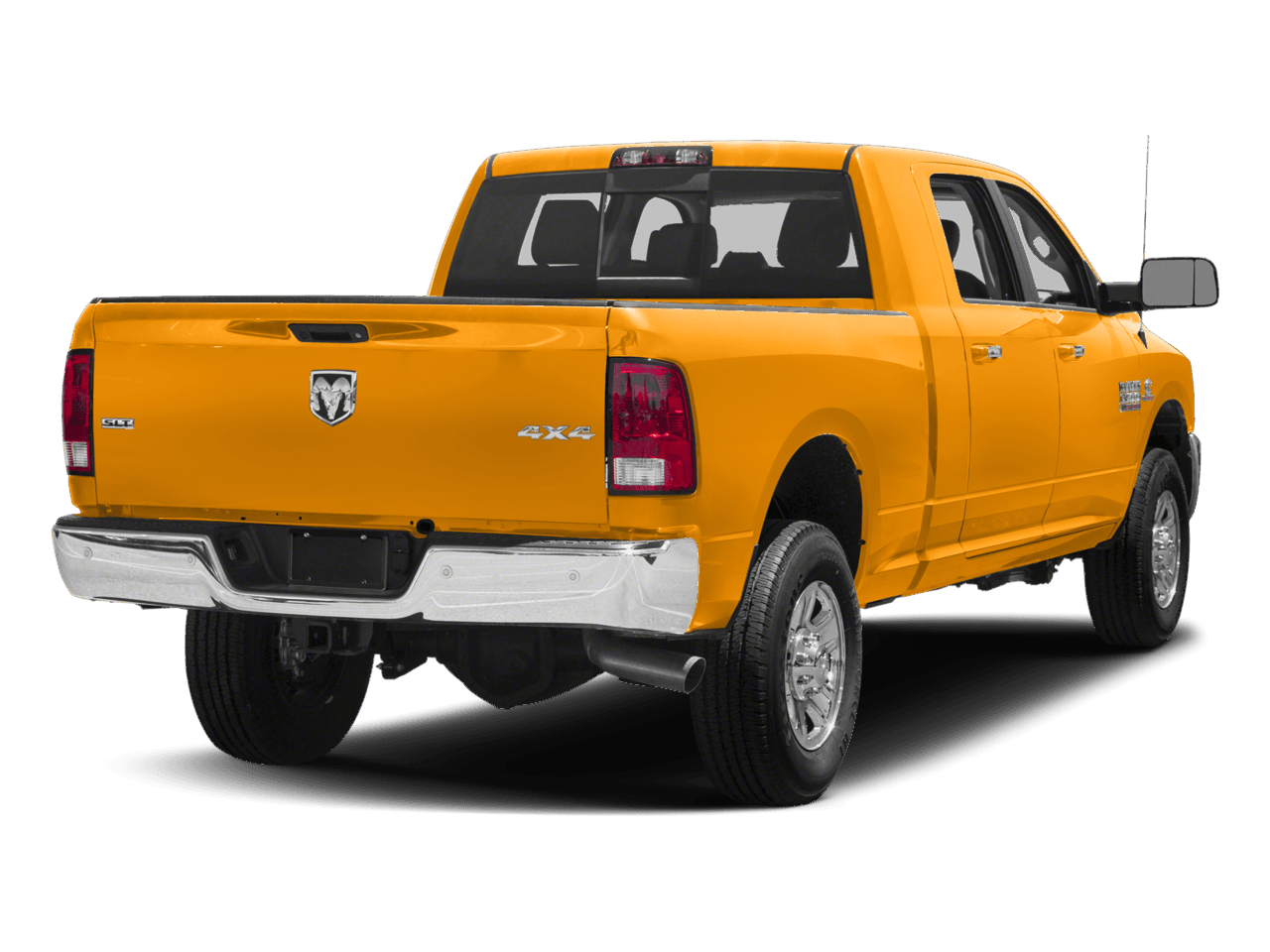 2018 Ram 3500 SLT - Rear 3/4, facing to the right